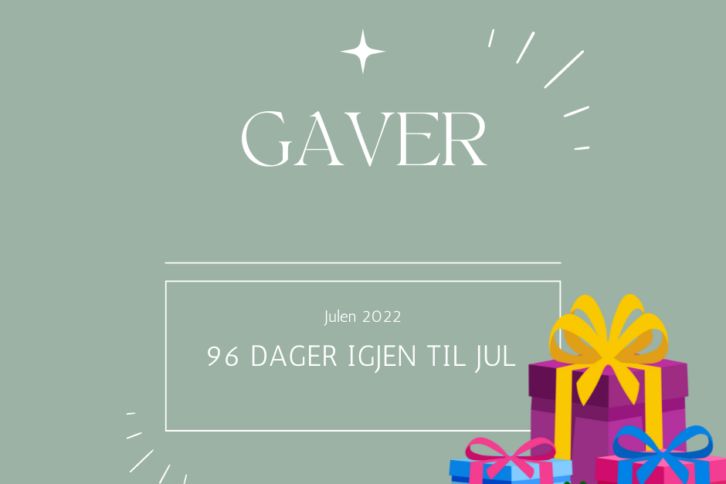 96 dager til jul - Gaver